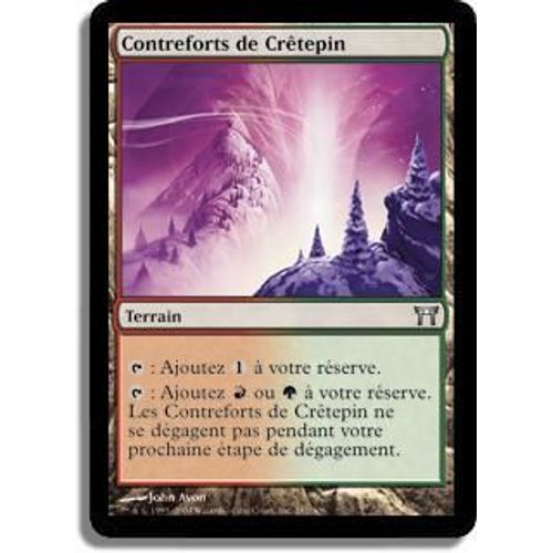 Magic The Gathering - Contreforts De Crêtepin (Pinecrest Ridge) - Guerriers De Kamigawa - Unco