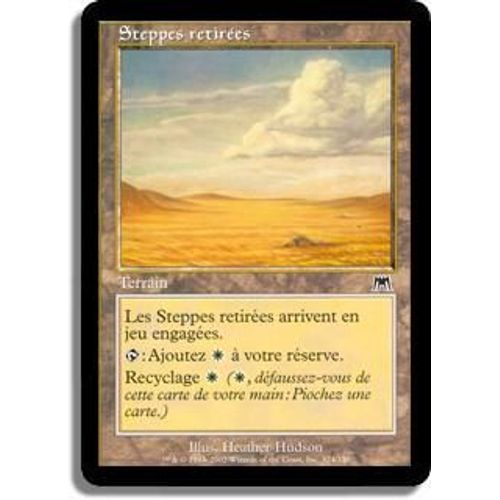Magic The Gathering - Steppes Retirées (Carnage) - Mirrodin - Commune