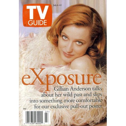 Tv Guide - Gillian Anderson - The X-Files 1 