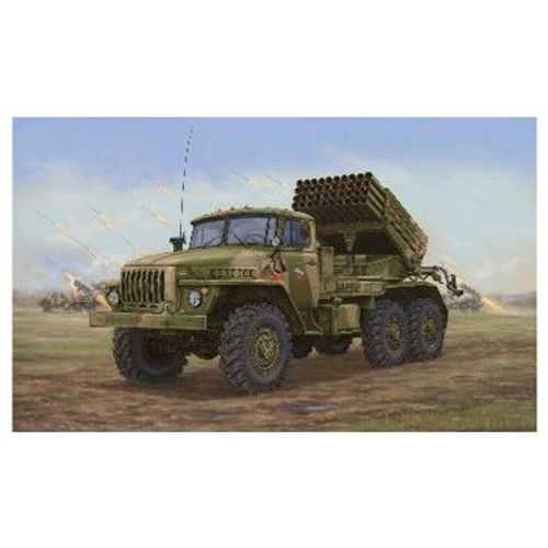 Maquette Véhicule Militaire : Camion Lance Roquettes Soviétique Bm-21 Hali Mrl A20-Trumpeter