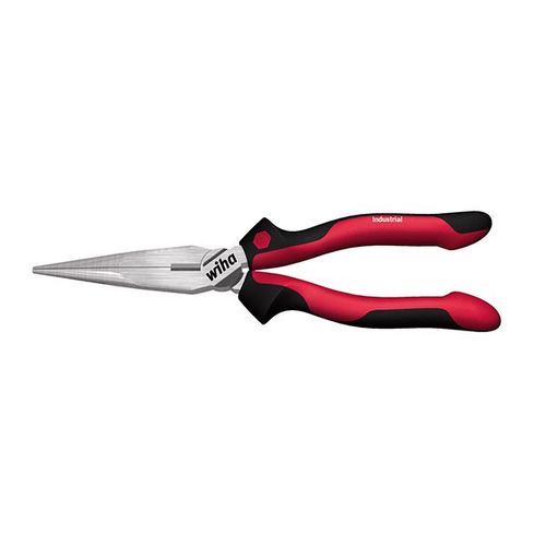 Pince demi-ronde WIHA Industrial avec coupe-fils 160 mm - 32322