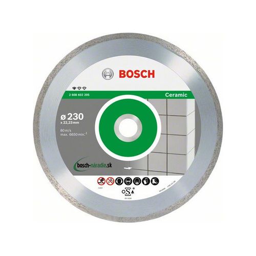 Disque diamant Professional for Ceramic Ø 230 AL 22,23 BOSCH 2608602205