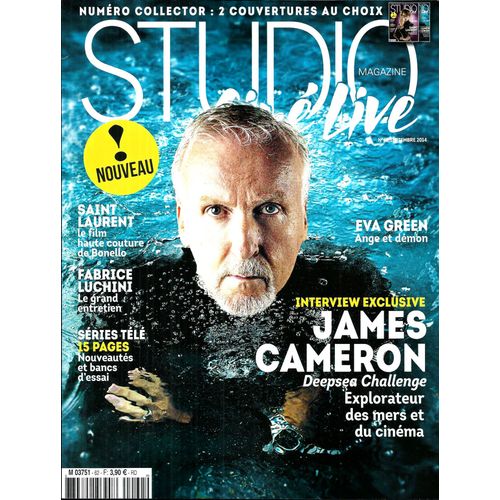 Studio Ciné Live N°62: Cameron/ Ysl/ Ulliel/ Green/ Luchini/ Hue&gatlif/ Series Tv/ Dumont/Mctiernan