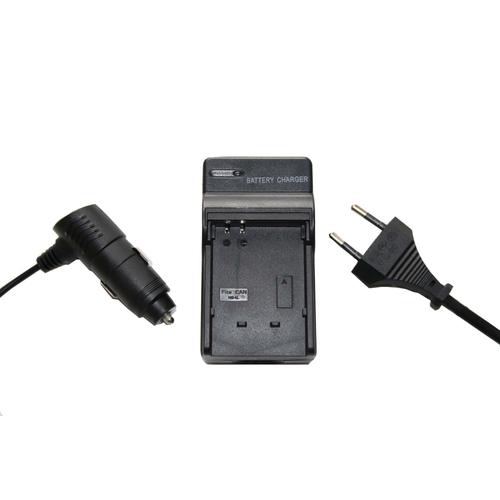 Kit De Chargeurs Secteur + Allume-Cigare Pour Batteries Samsung Bp70a, Bp-70a A, Adapté Aux Pl100, Pl171, St61, St66, St77, St88