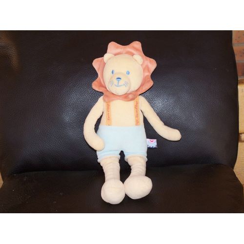 Doudou Lion Sucre D'orge Pantin