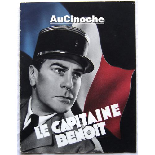Capitaine Benoit (Le) / Manuel D'exploitation Original De 1938 / Maurice De Canonge / Avec Mireille Balin, Jean Murat, Madeleine Robinson, Raymond Aimos, Jean Mercanton, Jean Brochard