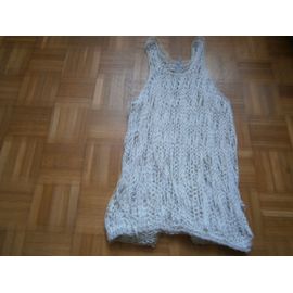 Top Sans Manche Ecru Taille M Marque Cop Copine