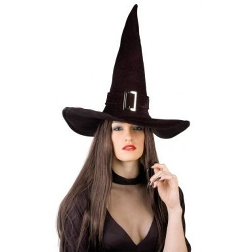 Chapeau Sorcière Noir 55-61 Cm