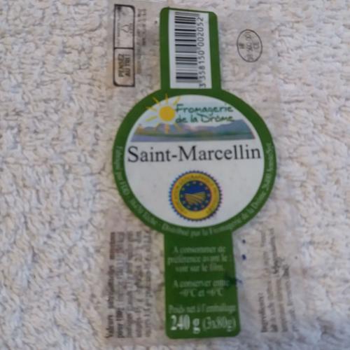 Étiquette De Fromage - Saint Marcellin Fromagerie De La Drôme