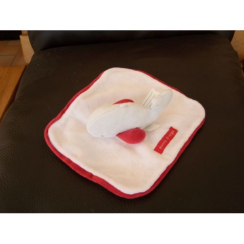 Doudou Baleine Dauphin Sucre D'orge