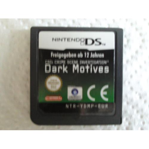Csi: Crime Scene Investigation - Dark Motives Nintendo Ds