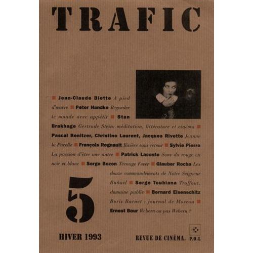 Trafic N° 5 Hiver 1993