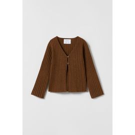 Gilet En Maille Côtelée (Zara)