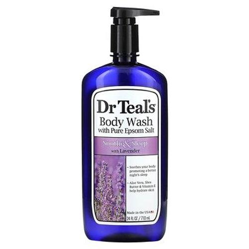 Dr. Teals Gel Douche Au Sel D'epsom Pur, Lavande, 710 Ml 