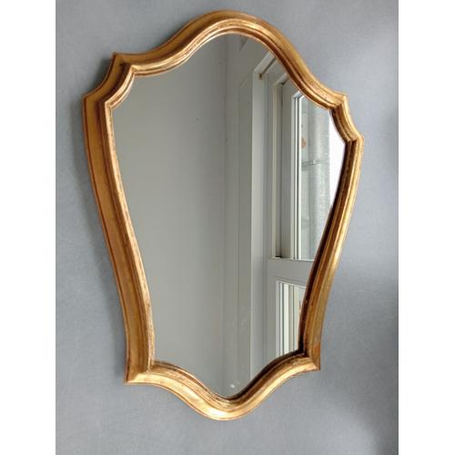 Miroir bois doré. Vintage