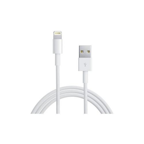 Cable Iphone 5 Pour Connecter Ou Recharger Votre Matériel Apple (Iphone 5, Ipad Mini, Ipod Touch 5, Ipod Nano 7)(Blanc) 