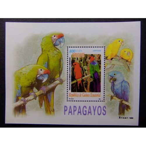 Guinea Ecuatorial 2000 - Papagayos Periquito Real De Ambona Edifil Nº 262 ** Mnh