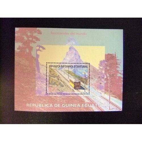 Guinea Ecuatorial 1995 - Ferrocarriles Del Mundo Edifil Nº 209 ** Mnh
