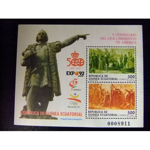  Guinea Ecuatorial 1992 - Centenario Del Descubrimiento De America Edifil Nº 152 ** Mnh