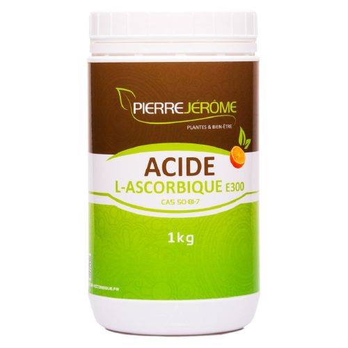 Acide L-Ascorbique 1 Kilo En Poudre Pierre Jérôme® Cas 50-81-7 