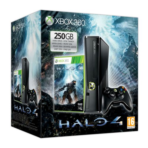 Pack Xbox 360 250 Go + Halo 4