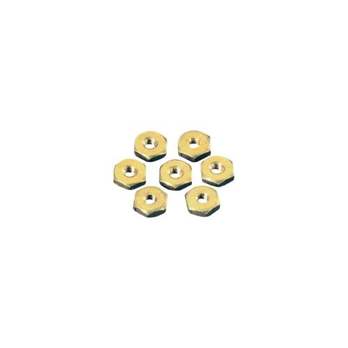 100 Ecrous hexagonaux DIN 934 laiton M 4 Toolcraft