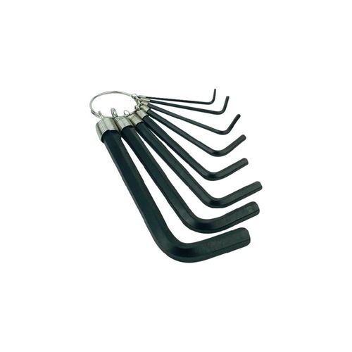 Set clé mâle coudée 6 pans 8 pces