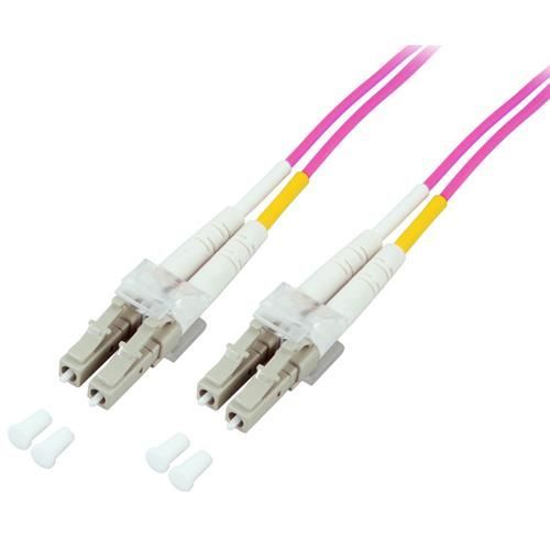 EFB-Elektronik ECOFIBER - Câble réseau - LC multi-mode (M) pour LC multi-mode (M) - 10 m - fibre optique - 50 / 125 microns - violet