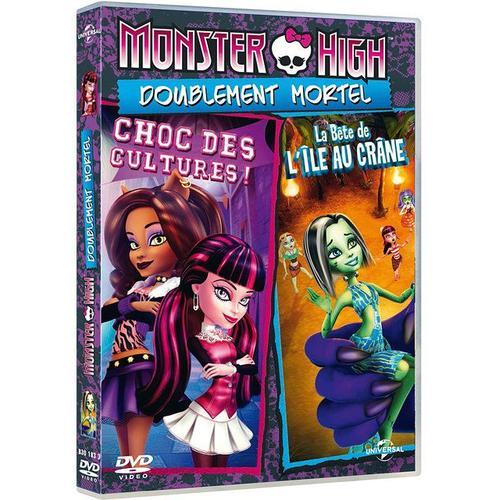 Monster High - Doublement Mortel : Choc Des Cultures ! + La Bête De L'île Au Crâne - Dvd + Copie Digitale
