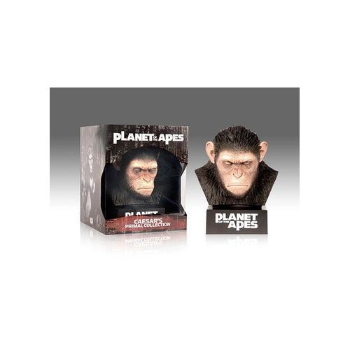 La Planète Des Singes : L'intégrale Des 8 Films - Édition Limitée Buste Primal - Blu-Ray