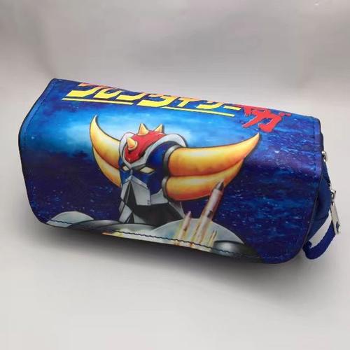 Mazinger Z Rocket Punch Étui À Crayons À Rabat Boîte À Crayons Pour Enfants Trousse À Crayons Pour Étudiants