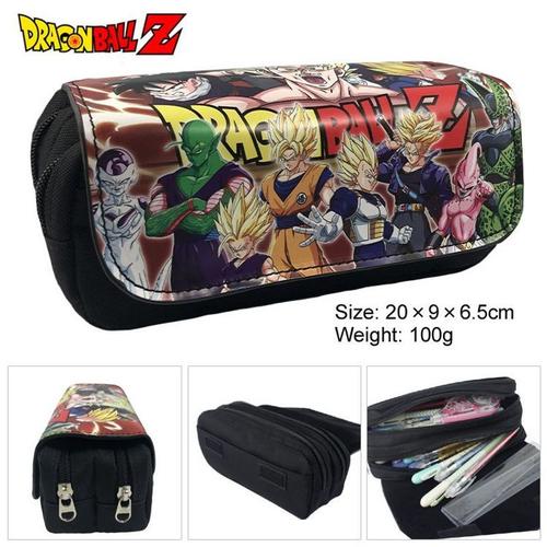 Anime Dragon Ball Z Graffiti Trousse Goku Stylos Papeterie Portefeuille 20x9x6.5