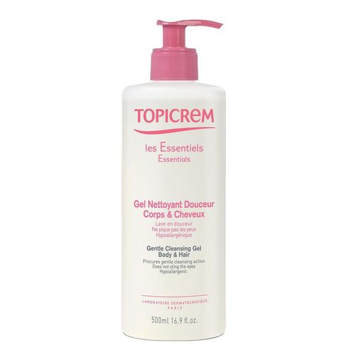 Topicrem Gel Nettoyant Douceur Corps Et Cheveux 500ml 