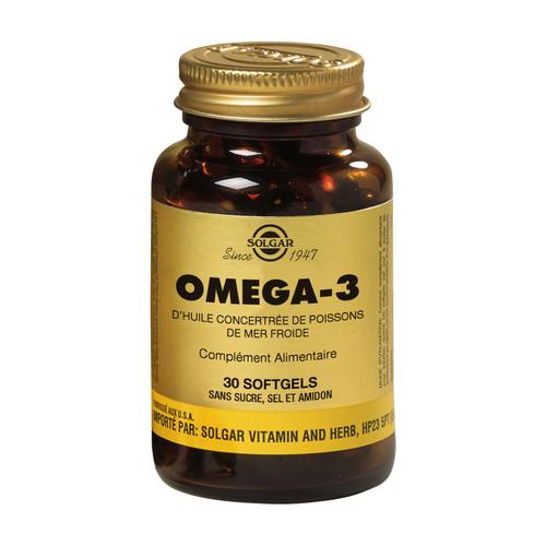 Solgar Omega 3 30 Gélules Végétales 