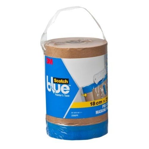 Ruban adhesif de masquage avec papier (L x l) 25 m x 0.18 m marron 1 pc(s) 3M 2090PR DE272959367