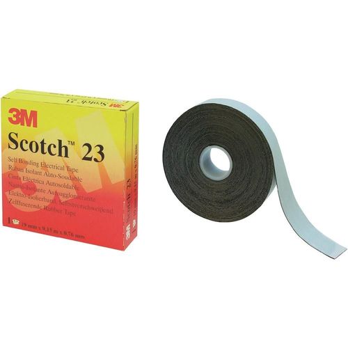Bande adhésive noire autosoudante 3M Scotch 23