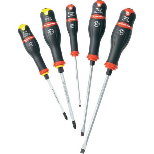 Jeu de 5 tournevis à frapper Protwist Shock