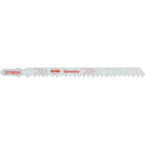5 lames de scie sauteuse 132 mm Ruko