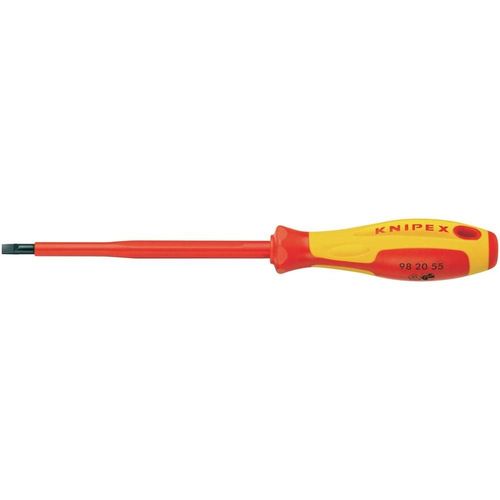 Tournevis plat 5,5x125 mm VDE Knipex 98 20 55