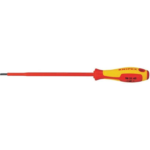 Tournevis plat 4,5x180 mm VDE Knipex 98 21 45