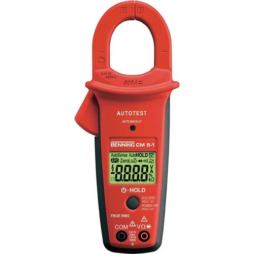 Pince ampèremétrique Benning CM 5-1 AC/DC