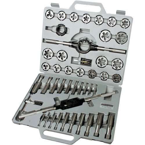 Coffret de tarauds et filières, 45 pièces