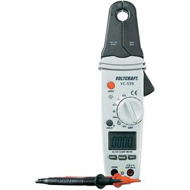 VOLTCRAFT VC-539 Pince de courant de fuite AC/DC avec multimètre, LCD, 4000 Counts CAT III 600 V, 1 mA - 80