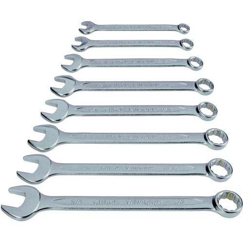 8pcs Clés plates/à molette 7,9 - 19 mm (5/16" ¿ 3/4")