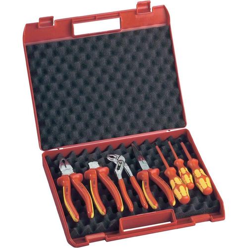 Assortiment de 7 pinces et tournevis VDE