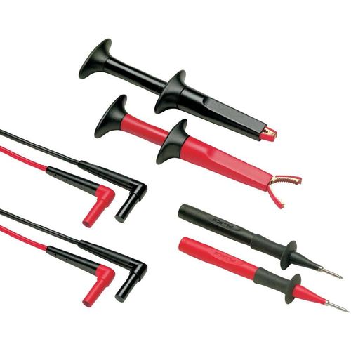 set cordons de mesure de sécurité [ fiche à lamelles 4 mm - fiche à lamelles 4 mm] 1.5 m