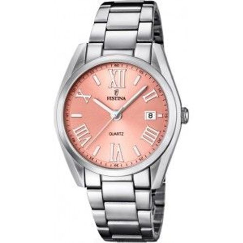 Montre Femme Festina Elegance F16790/2 Cadran Rosé