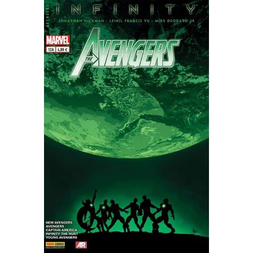 ( The ) Avengers N° 12 A ( Juin 2014 ) : " Infinity : Bâtisseurs " ( New Avengers + Avengers + Captain America + Infinity : The Hunt + Young Avengers )