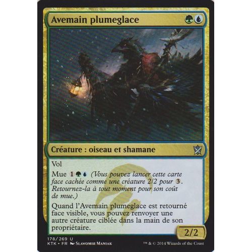 Foil Avemain Plumeglace - Magic Mtg - Khans De Tarkir 