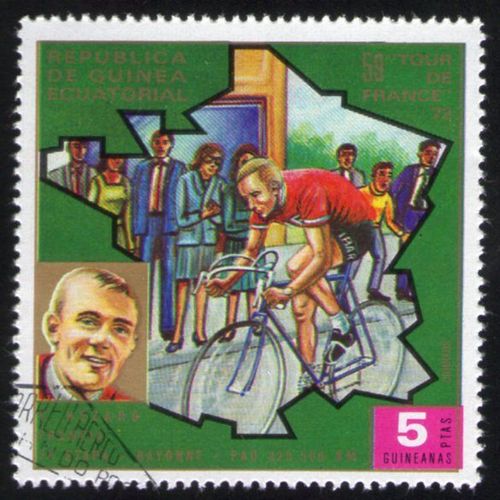 Guinée Equatoriale 1973 Oblitéré Used Stamp Tour De France Yves Hézard Cyclisme